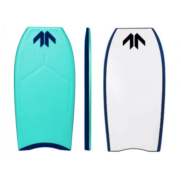 Found Boards MR Crooked PP 2023 Turquoise/White