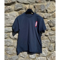Camisetas bordada hawaiana: longboard