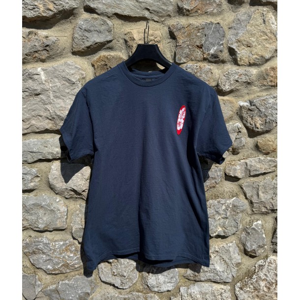 Camisetas bordada hawaiana: longboard