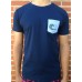 Camiseta Rollback Surf Shop Azul Marino